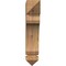 Ekena Millwork Legacy Arts & Crafts Rough Sawn Bracket, Western Red Cedar, 4"W x 16"D x 20"H BKT04X16X20LEC03RWR - alternate 3